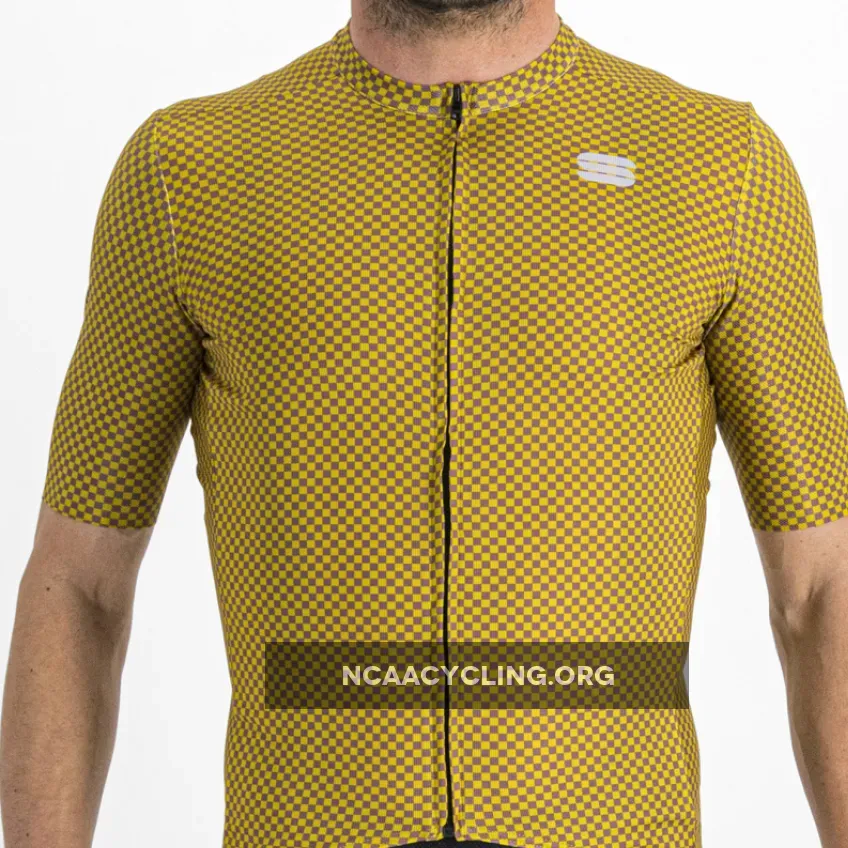Sportful Checkmate Jersey - Yellow Violet 1122035-371 For Sale