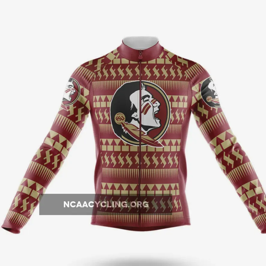 Where To Buy FSU Chevron Long Sleeve Cycling Jersey