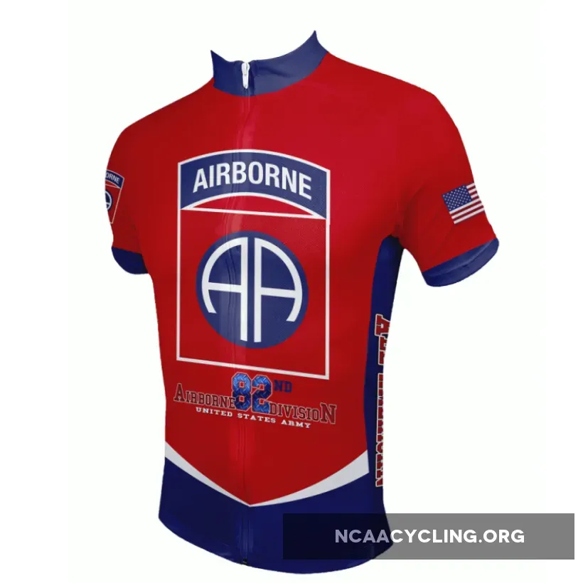 US Army Unit 82nd Airborne Division Cycling Jerseys