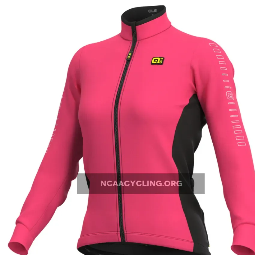 Ale Solid Fondo Woman Long Sleeve Jersey - Pink L21049543 For Sale