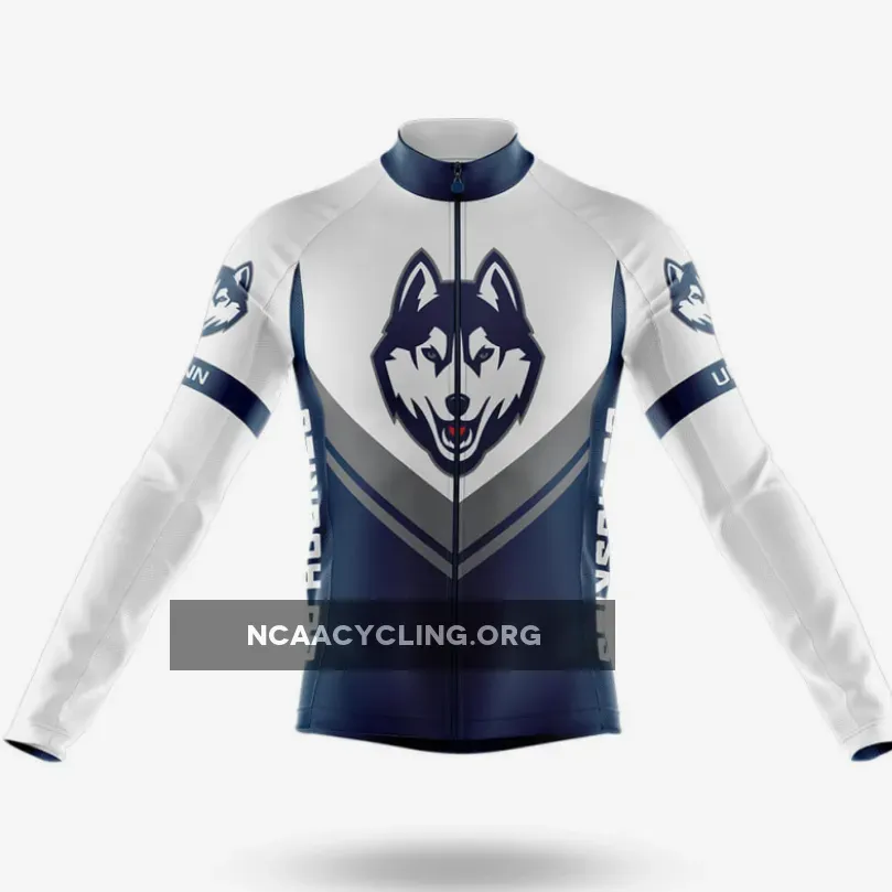 University of Connecticut Long Sleeve Cycling Jersey Ver.3