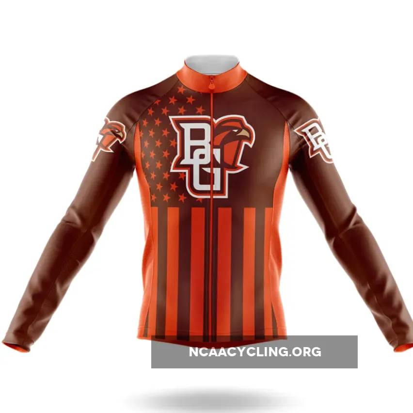 Bowling Green State University USA Long Sleeve Cycling Jersey Only
