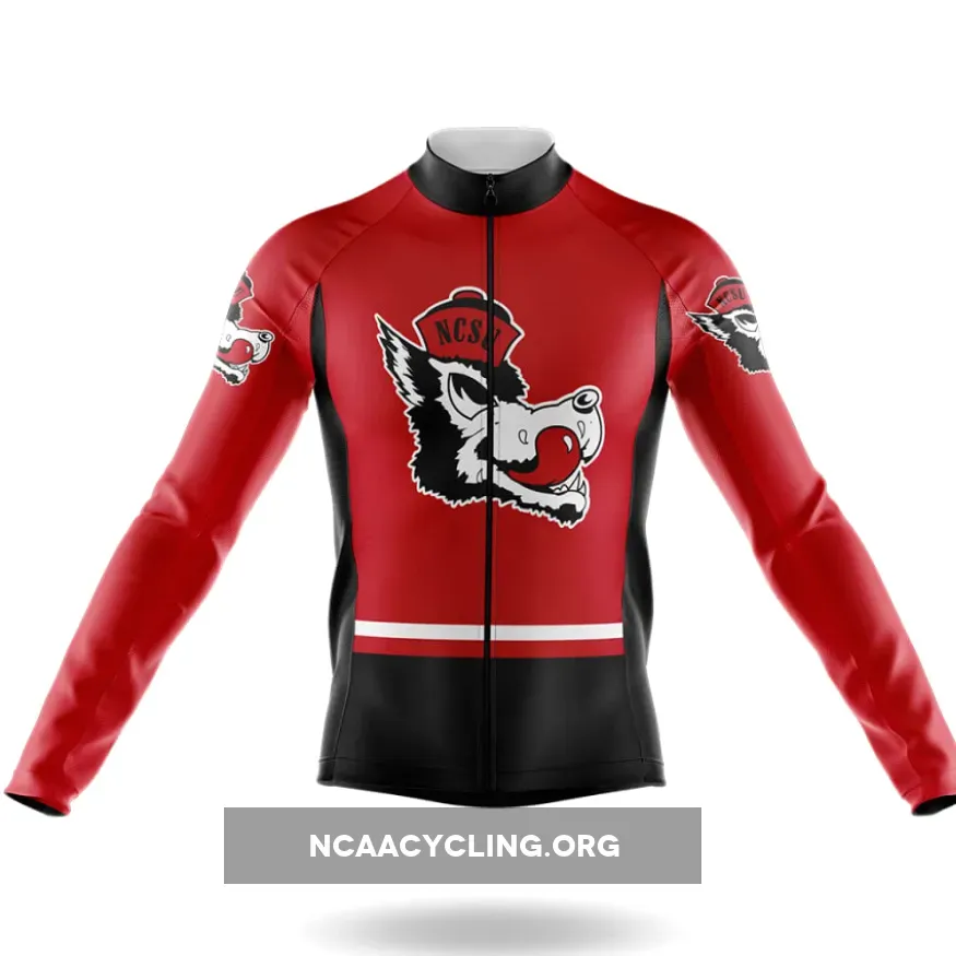 NCSU Wolfpack Long Sleeve Cycling Jersey Restock