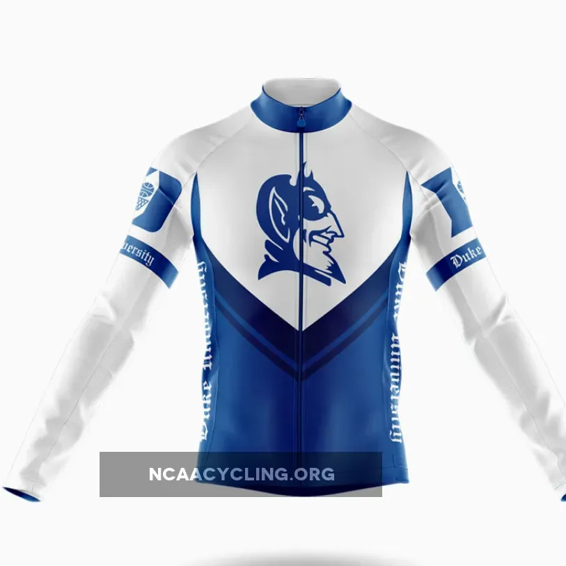 Duke University V3 Long Sleeve Cycling Jersey Only For Sale
