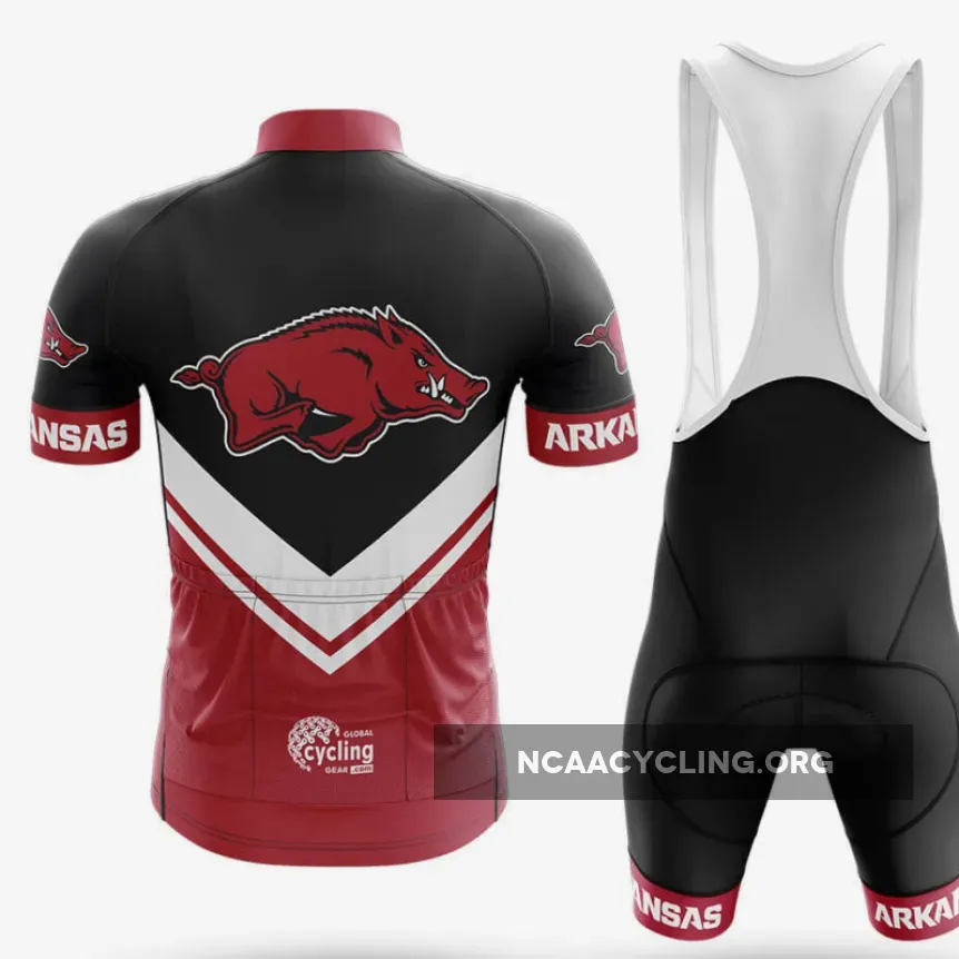 University of Arkansas Long Sleeve Cycling Jersey Ver.3 University of Arkansas Long Sleeve Cycling Jersey Ver.3