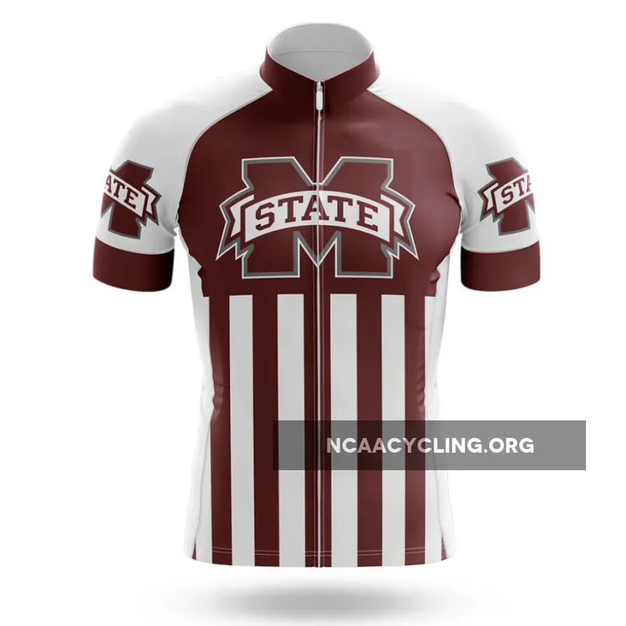Mississippi State University USA Cycling Jersey For Sale