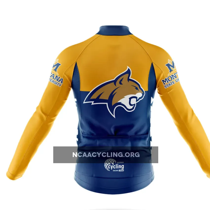Montana State University Long Sleeve Cycling Jersey Ver.2 Montana State University Long Sleeve Cycling Jersey Ver.2