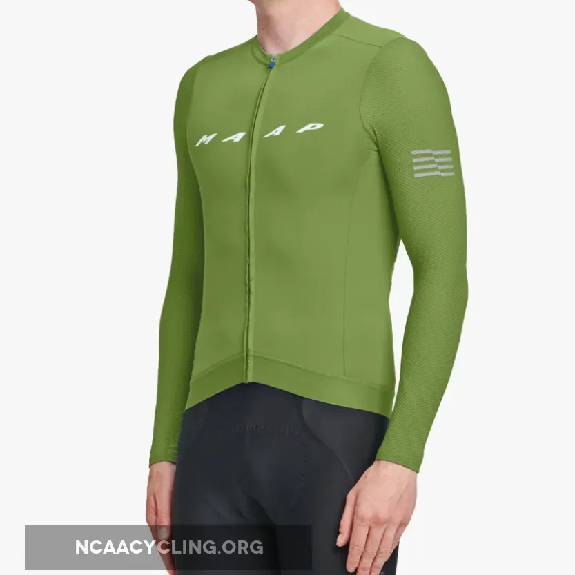 Maap Evade Pro Base Long Sleeves Jersey - Green MAP-MAL103_WAS New Releases