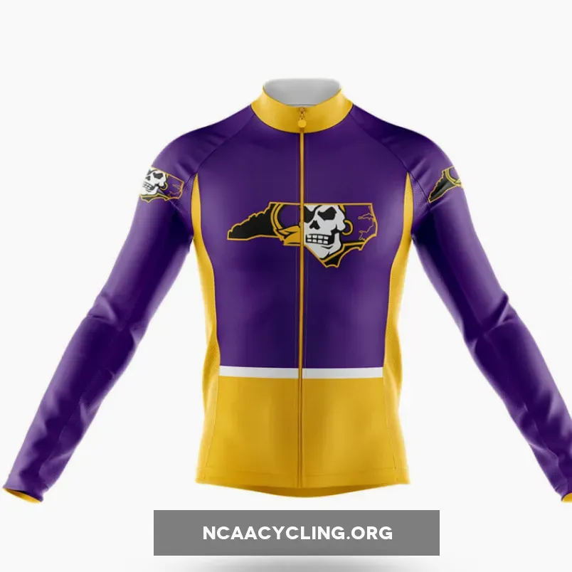 East Carolina University NC Long Sleeve Cycling Jersey