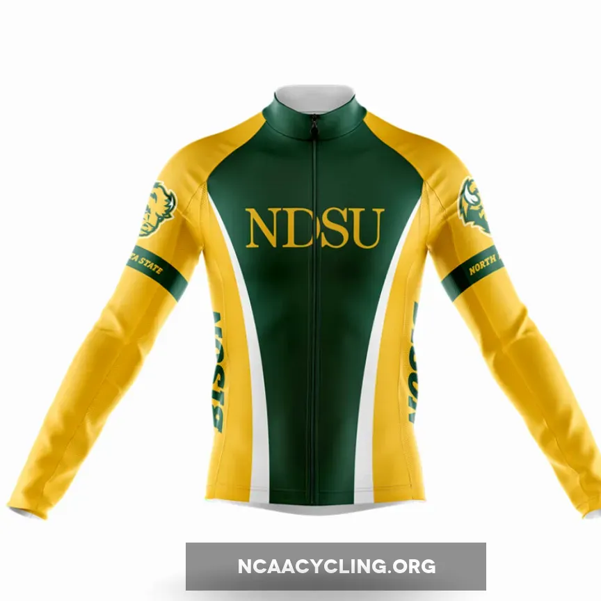 North Dakota State University Long Sleeve Cycling Jersey