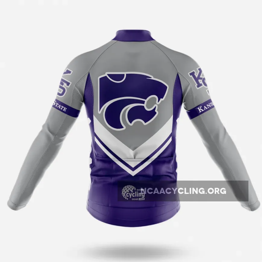 Kansas State University V3 Long Sleeve Cycling Jersey Only Kansas State University V3 Long Sleeve Cycling Jersey Only