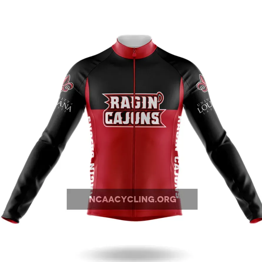 University of Louisiana Lafayette V2 Long Sleeve Cycling Jersey Only
