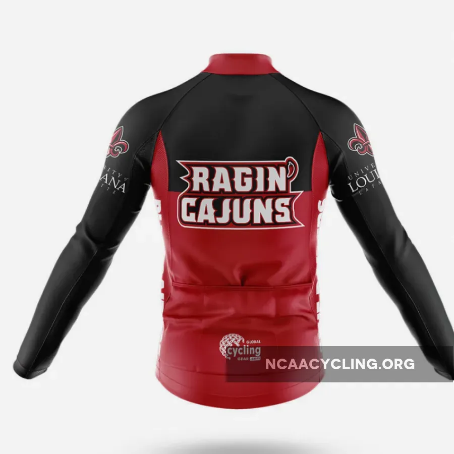 University of Louisiana Lafayette V2 Long Sleeve Cycling Jersey Only