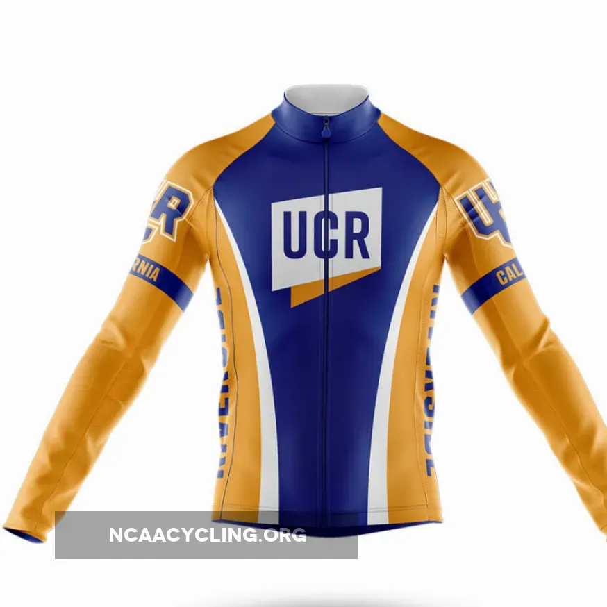 University of California Riverside Long Sleeve Cycling Jersey | RIVERSIDE CYCLING