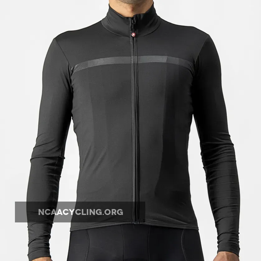 Castelli Pro Mid Long Sleeves Jersey - Dark Gray 4521516-030 For Sale