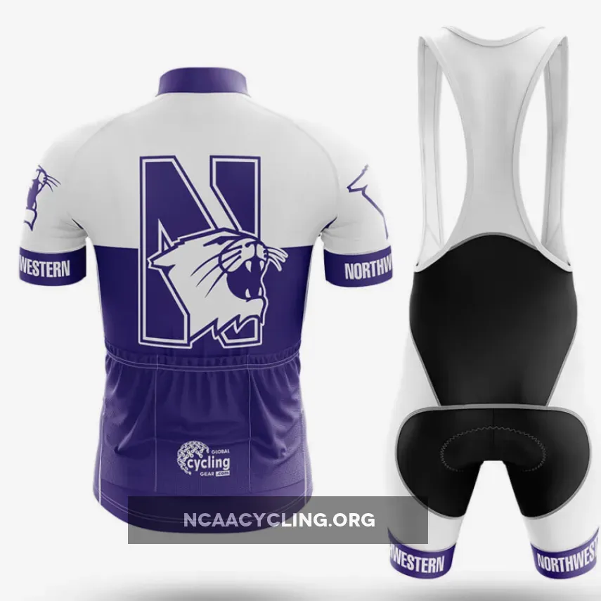 Northwestern University V2 Cycling Kit - Long Sleeve Jersey