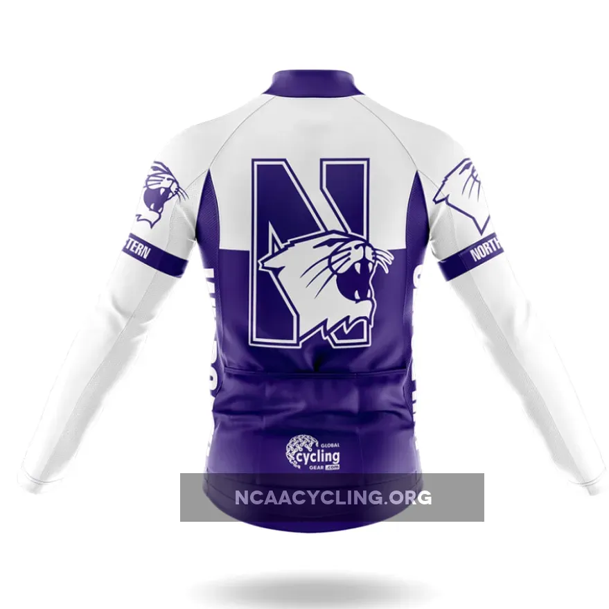 Northwestern University V2 Cycling Kit - Long Sleeve Jersey