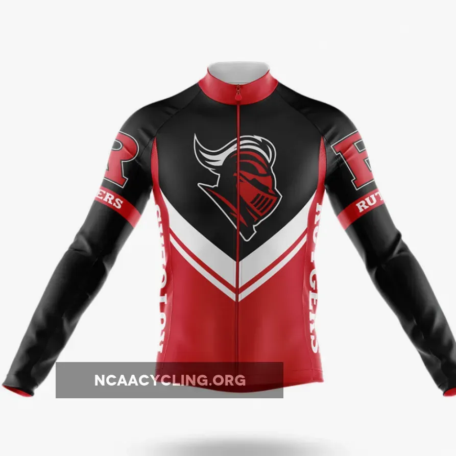 Rutgers University Long Sleeve Cycling Jersey Ver.3
