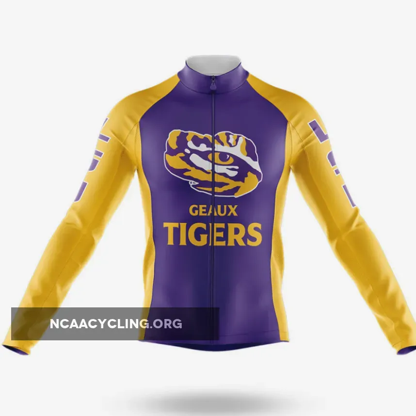 Geaux Tigers Long Sleeve Cycling Jersey Only Online