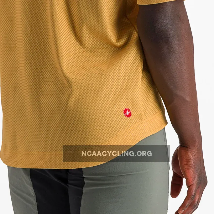 Castelli Trail Tech Tee 2 Jersey - Yellow 4523018-277-M For Sale