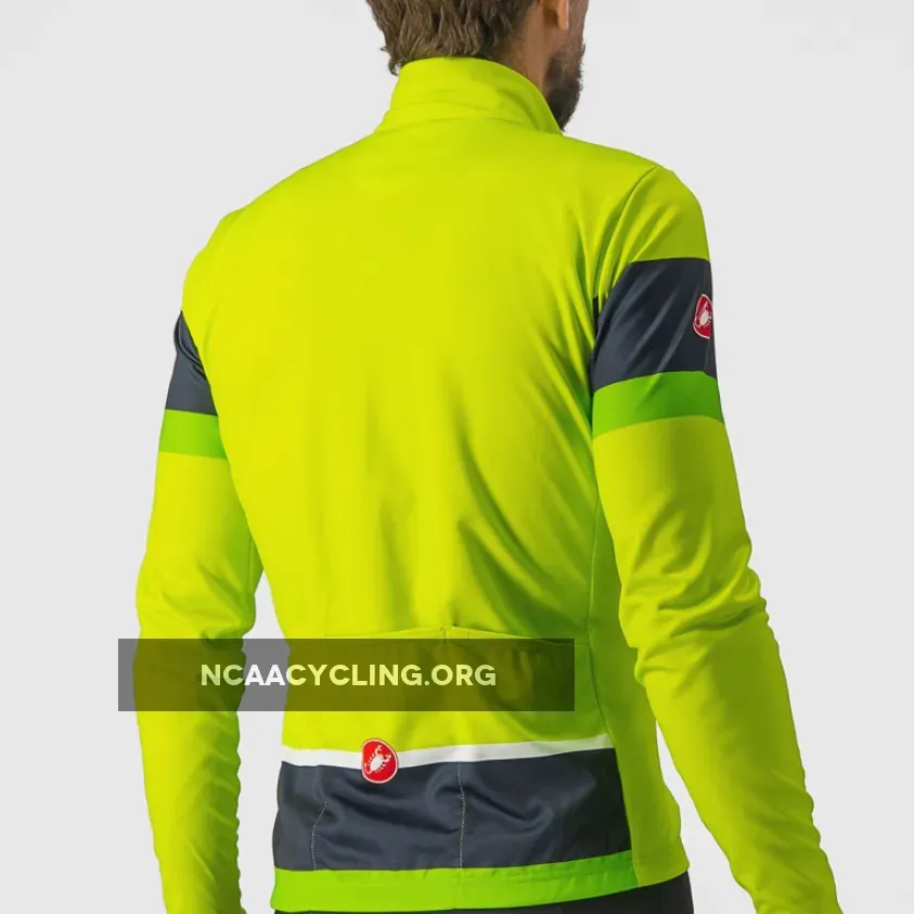 Castelli Passista Long Sleeves Jersey - Green 4522522-383-M For Sale