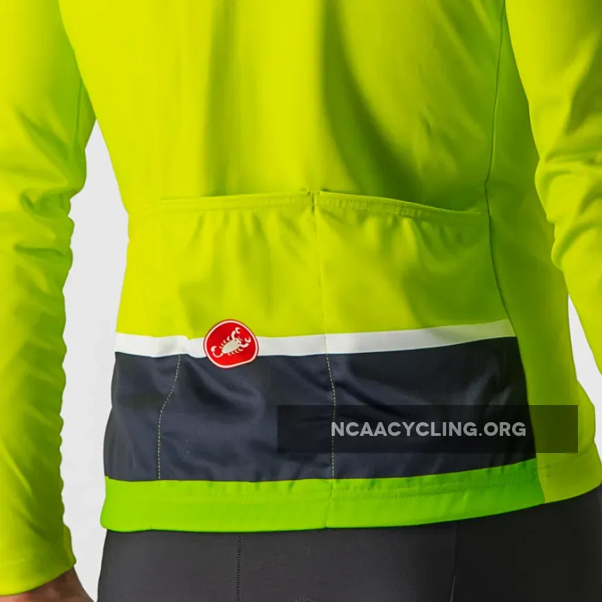 Castelli Passista Long Sleeves Jersey - Green 4522522-383-M For Sale