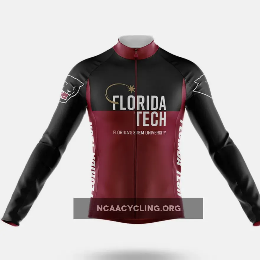 Florida Institute of Technology Long Sleeve Cycling Jersey Ver.2 | FLORIDA INSTITUTE OF TECHNOLOGY SHIRTS