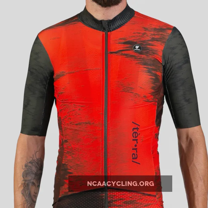 Pissei Terra XC Jersey - Red Terrajer22-red For Sale