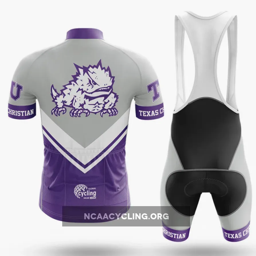 Texas Christian University Long Sleeve Cycling Jersey Ver.3 Texas Christian University Long Sleeve Cycling Jersey Ver.3