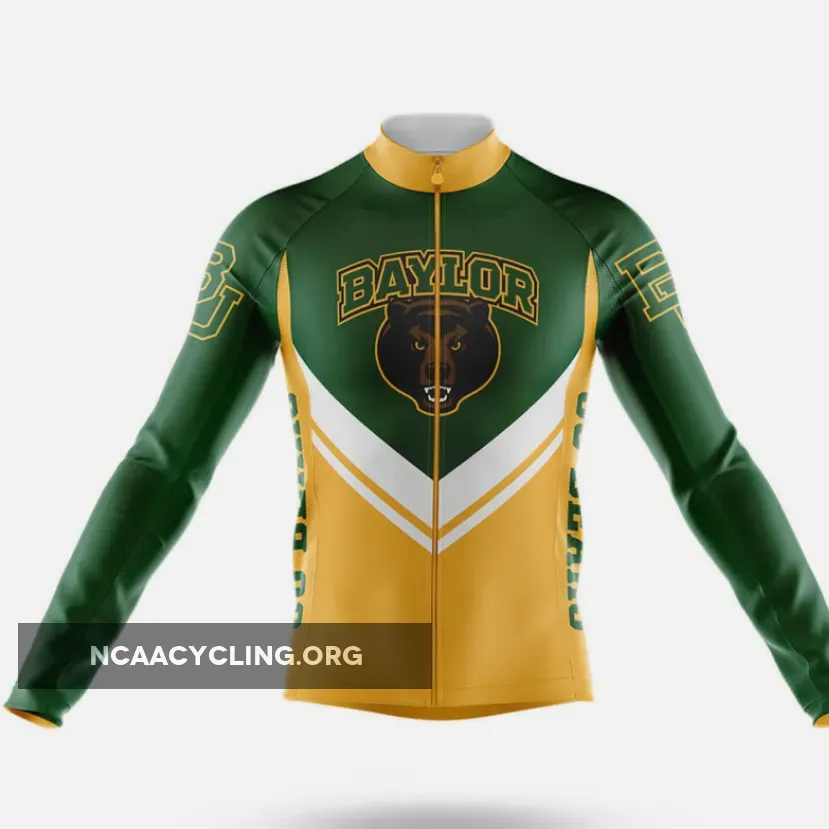 Baylor University V3 Cycling Kit - Long Sleeve Jersey