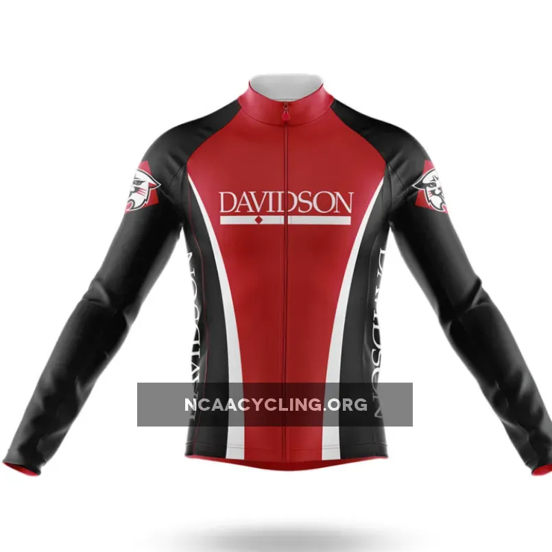 Davidson College Long Sleeve Cycling Jersey Restock