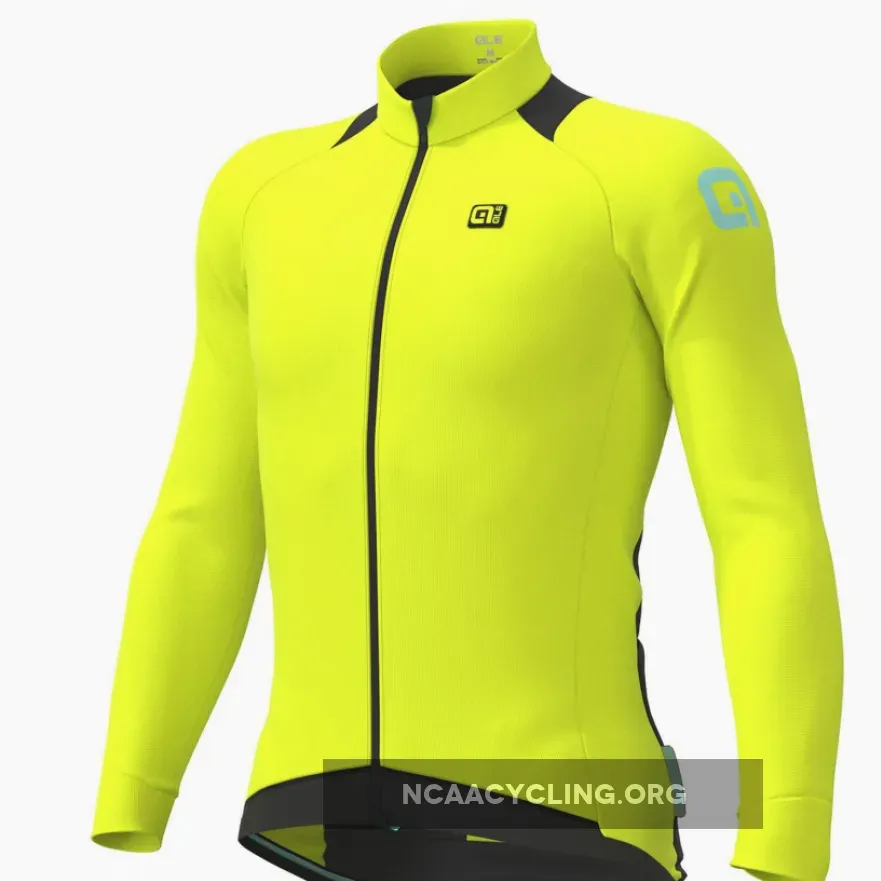 Ale Klimatik Klima Long Sleeve Jersey - Yellow Fluo L20033460 Online