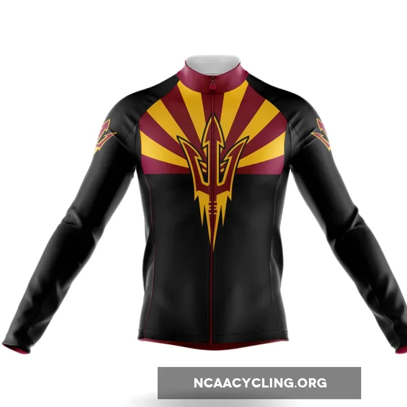 Arizona State University AZ Long Sleeve Cycling Jersey Only