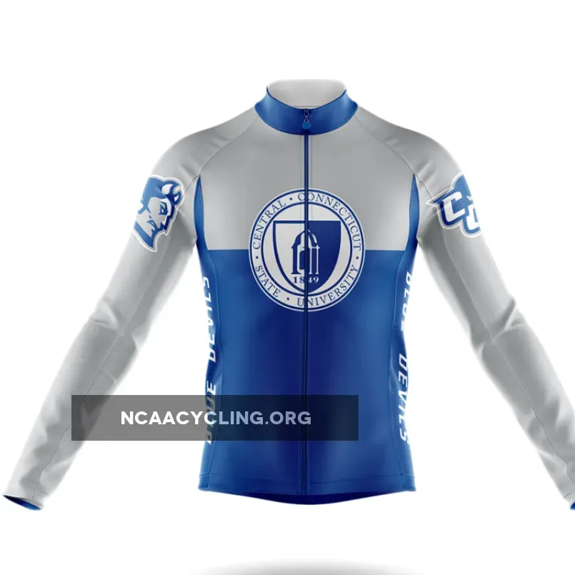 Central Connecticut State University Long Sleeve Cycling Jersey Ver.2