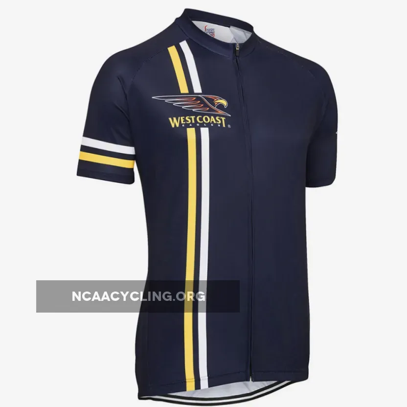 AFL West Coast Eagles Mountain and road bike Short Sleeve Cycling Jerseys