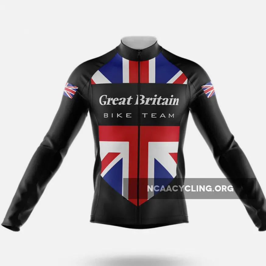 Great Britain Bike Team - Men's Cycling Kit / Long Sleeve Jersey