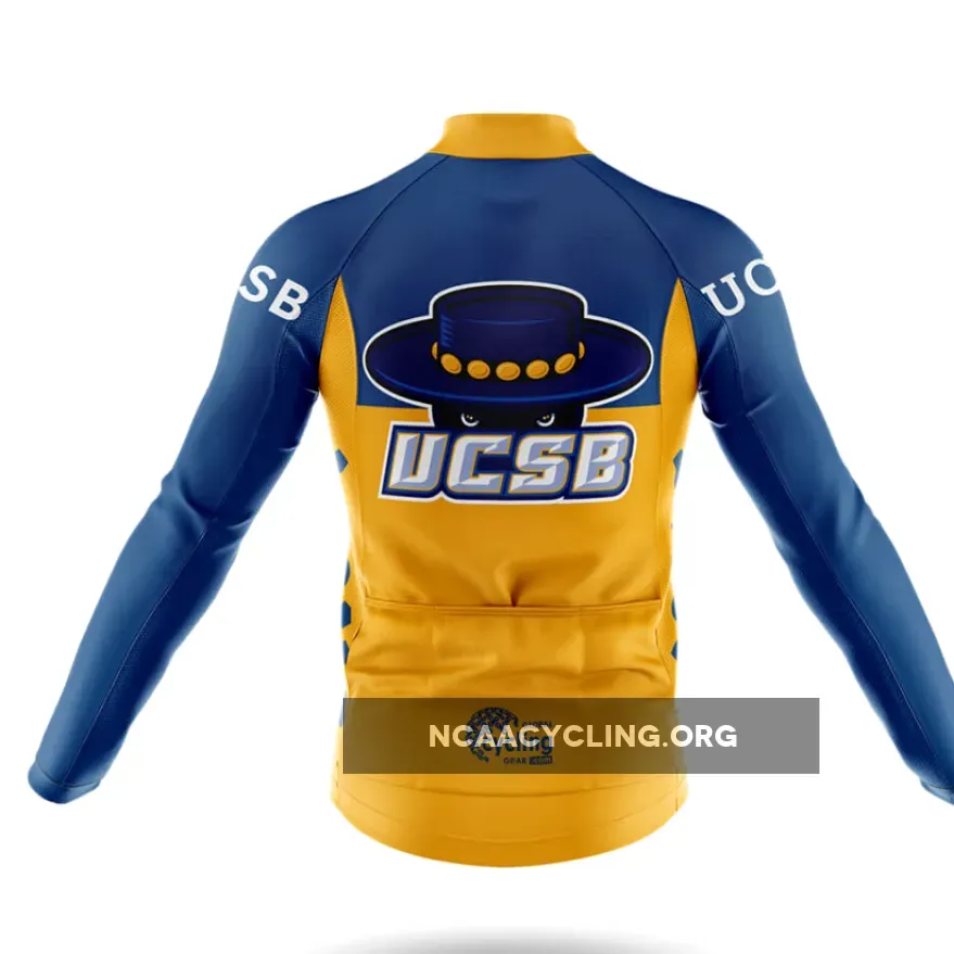 University of California Santa Barbara V2 Long Sleeve Cycling Jersey Only University of California Santa Barbara V2 Long Sleeve Cycling Jersey Only