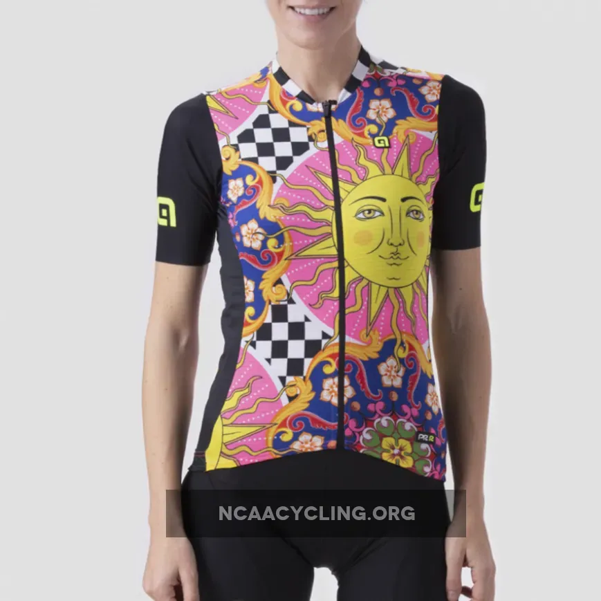 Ale PRR Green Speed Women Jersey - Pink L22319543 New Releases