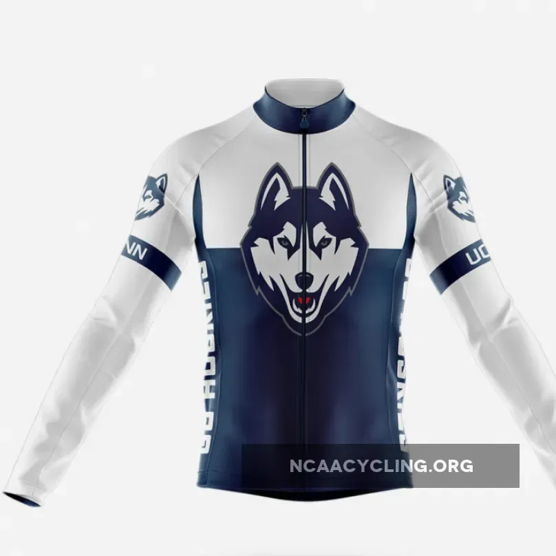 University of Connecticut Long Sleeve Cycling Jersey Ver.2
