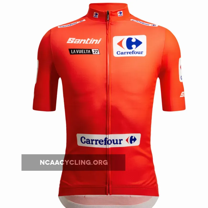 Vuelta Espana 2022 red jersey #maillot rouge vuelta