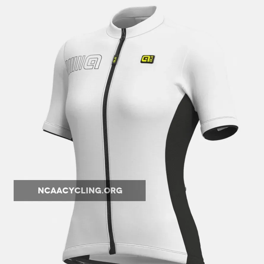 Ale Solid Color Block Women Jersey - White L17940019 Online