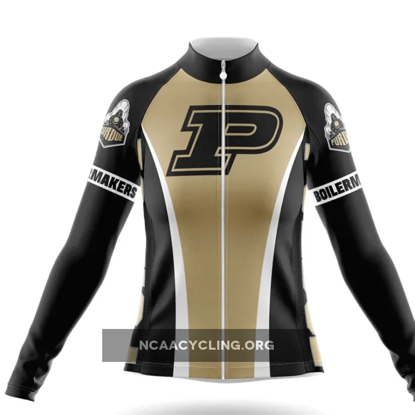 Purdue University - Women's Long Sleeve Cycling Jersey