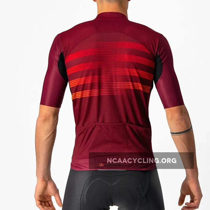 Castelli Endurance Pro Jersey - Bordeaux 4522016-421 For Sale