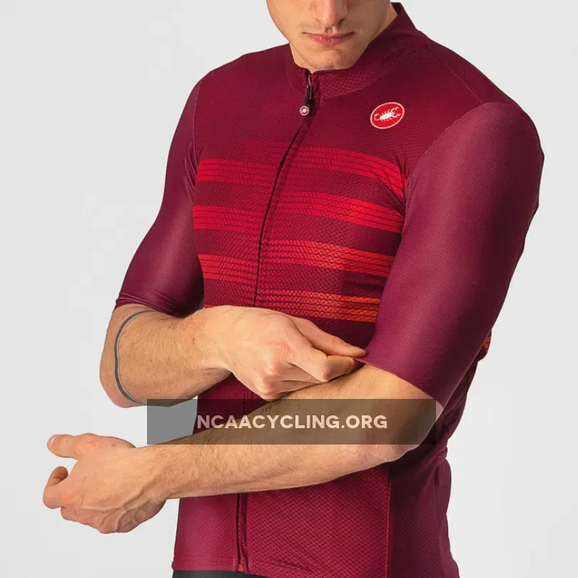 Castelli Endurance Pro Jersey - Bordeaux 4522016-421 For Sale