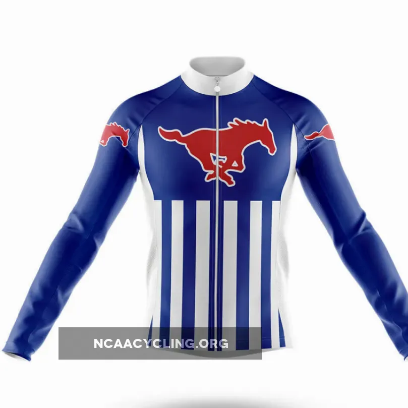 Southern Methodist University USA Long Sleeve Cycling Jersey