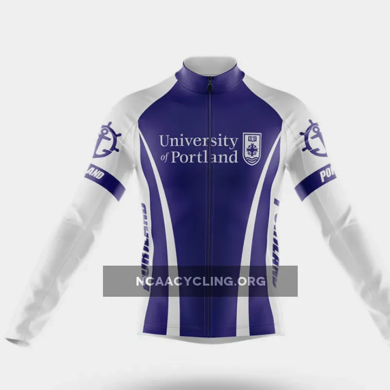 University of Portland Long Sleeve Cycling Jersey Only