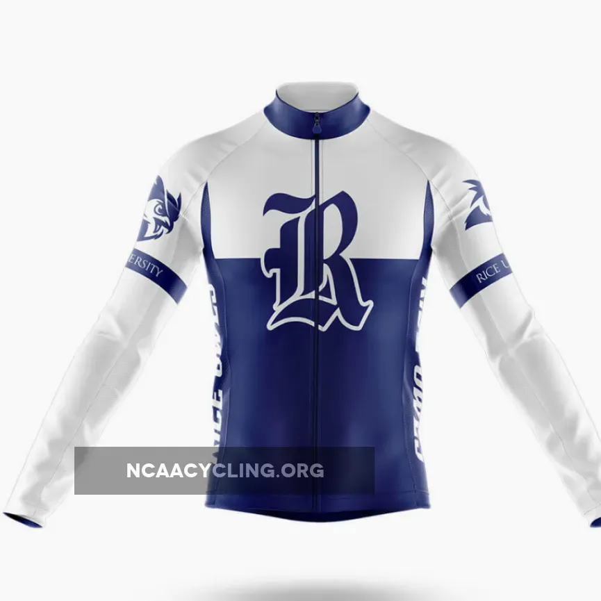 Rice University Long Sleeve Cycling Jersey Ver.2 Restock