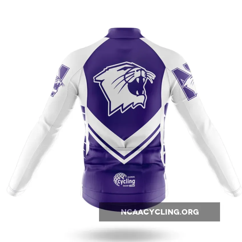 Northwestern University Long Sleeve Cycling Jersey Ver.3 Northwestern University Long Sleeve Cycling Jersey Ver.3