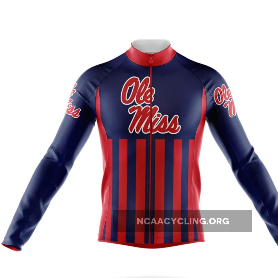 University of Mississippi USA - Men's Cycling Kit / Long Sleeve Jersey