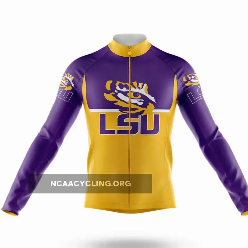 LSU Tigers Eye Long Sleeve Cycling Jersey Restock